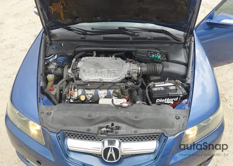 2008 Acura Tl Type S from USA, damaged, VIN 19UUA76558A028796